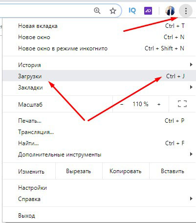 Где хранятся скачанные файлы в Google Chrome