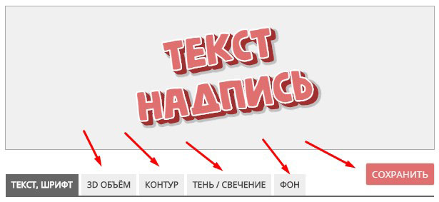 Сделать надпись на фото онлайн красивым шрифтом онлайн на русском